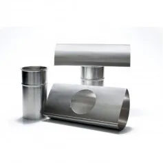 Kit de instalação para aquecedor a gás com duto 150x060 mm