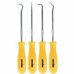 Mini pegadores de peas com 4 peas