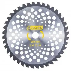 Lâmina para roçadeira com 40 dentes 255 x 20 mm