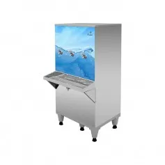 Bebedouro industrial de coluna 100 litros em aço inox - B100