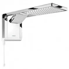 Chuveiro eletrônico 6800 watts 220V branco cromado - Acqua Duo Ultra