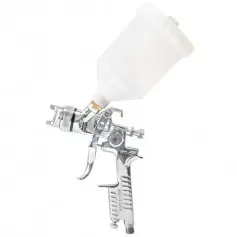 Pistola de pintura HVLP tipo gravidade bico 1,4/1,7 mm + 6 acessórios - ARC-H-827A