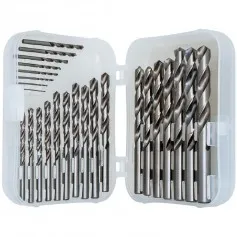 Jogo de brocas aço rápido de 1,0 a 13,0 mm com 25 peças - 43141/525