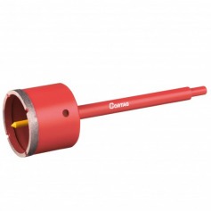 Serra copo diamantada 60 mm com haste de 3/8 Serra copo diamantada 60 mm com haste de 3/8