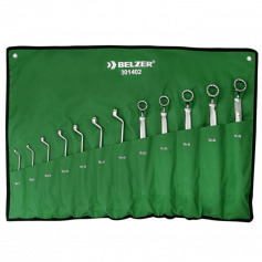 Jogo de chave estrela 6 a 32 mm aço cromo vanádio com 12 peças - 301402B Jogo de chave estrela 6 a 32 mm aço cromo vanádio com 12 peças - 301402B