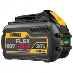 Bateria íons de lítio Flexvolt 20V / 60V MÁX 6Ah - DCB606