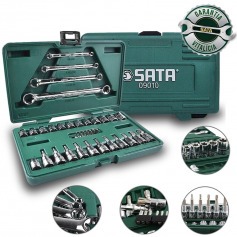 Jogo de soquetes e chaves E-Torx com 35 peças - ST09010SJ Jogo de soquetes e chaves E-Torx com 35 peças - ST09010SJ