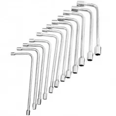 Jogo de chave biela 8 a 19 mm 12 peças - R01802012