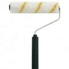 Rolo de lã para pintura com suporte de 15 cm