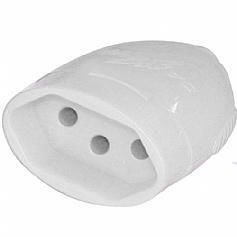 Tomada desmontvel com 2 pinos