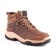 Botina bidensidade couro vaqueta com cadaro - MBDG