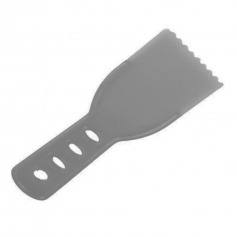 Esptula plstica dentada 60 mm