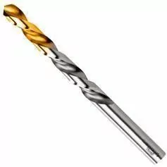 Broca de aço rápido para metal TiN 4 mm DIN 338 - TW100