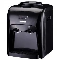 Bebedouro de mesa refrigerado eletrônico - preto - ABB 240