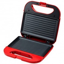 Sanduicheira Grill antiaderente 750 watts - AMS 370 RED