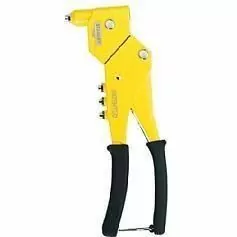 Rebitador manual cabeça giratória 360° para rebites até 4,8 mm - MR77C