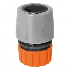 Engate rápido com aquastop para mangueira 1/2