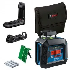 Nível a laser com 2 linhas verdes 360° alcance 10 metros - GLL 2-20 G