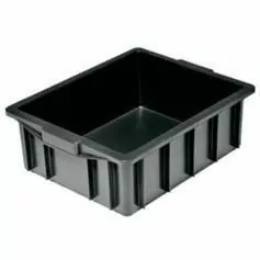 Caixa plástica 15L 43 x 34 x 14,5 cm sem tampa