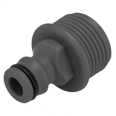 Adaptador plástico macho com rosca externa 3/4