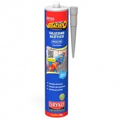 Silicone acético para vedação 260 gramas - Vedatudo