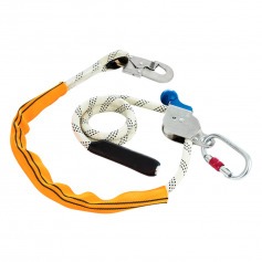 Talabarte de posicionamento regulável 2 m em corda poliamida Talabarte de posicionamento regulável 2 m em corda poliamida