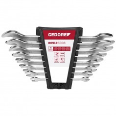 Jogos de chave fixa 6 a 22 mm ao cromo vandiocom 8 peas - R05125008