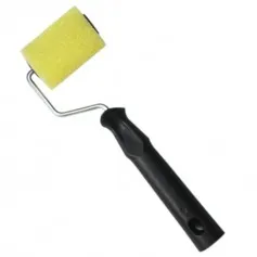 Rolo de espuma para pintura com suporte de 5 cm