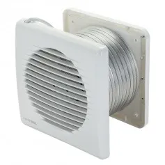 Exaustor para banheiro diâmetro de 150 mm com grade e duto KEXB-03