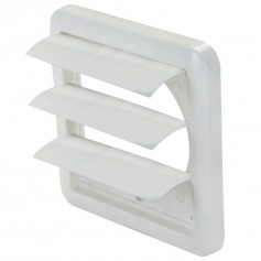 Veneziana autofechante para exaustor 100 mm branca Veneziana autofechante para exaustor 100 mm branca