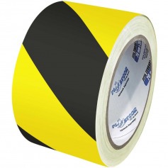 Fita zebrada para demarcação 70 mm x 200 m Fita zebrada para demarcação 70 mm x 200 m