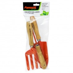 Conjunto para jardim com 3 peas