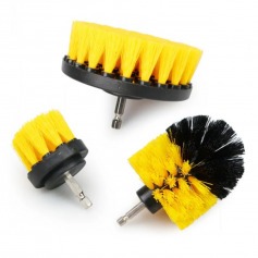 Jogo de escovas rotativas para furadeira e parafusadeira com 03 pe�as
