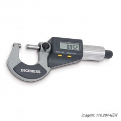 Micrmetro externo digital capacidade de 0 - 25 mm exatido de 0,002 mm