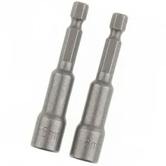 Soquete magnético 8 x 65 mm encaixe de 1/4