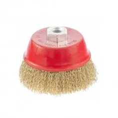Escova de aço tipo copo ondulada 4
