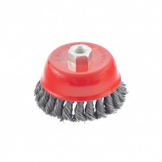 Escova de aço tipo copo torcida 4 Escova de aço tipo copo torcida 4