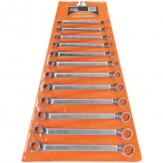 Jogo de chave estrela 6 a 32 mm a�o cromo van�dio com 12 pe�as - 44630/212