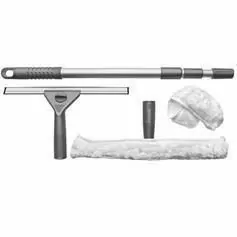 Kit para limpeza de vidros com 5 peças - SUPER PRO
