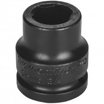Soquete sextavado de impacto 27 mm encaixe 3/4