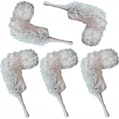 Kit Espanador eletrostático microfibra 5 peças  Kit Espanador eletrostático microfibra 5 peças