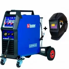 Kit Inversora de solda Multiprocesso 300A Hardmig 325 Flex + Máscara de solda automática