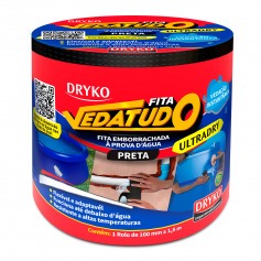 Fita adesiva reparadora uso geral 100 mm x 1,5 m -  Vedatudo Ultradry Fita adesiva reparadora uso geral 100 mm x 1,5 m -  Vedatudo Ultradry