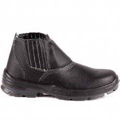 Botina bidensidade couro relax com elstico - BELS