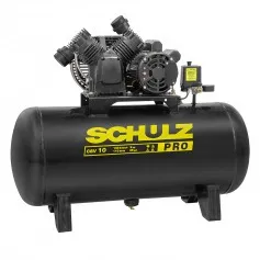 Compressor de ar 10 pés 110L 2 hp 140 libras monofásico - PRO CSV10/110