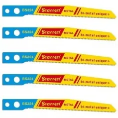 Lâmina para serra tico tico encaixe Makita 65 mm 24 dentes 5 peças - BS324
