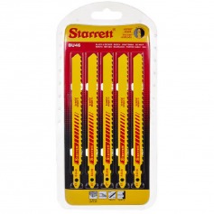 Cartela de lmina serra para tico tico 100 mm 6 dentes com 5 peas - BU46