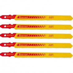 L�mina serra tico tico 100 mm 14 dentes bimetal multiuso 5 pe�as - BU41014