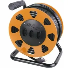 Extensão elétrica 20 metros 2 x 2,50 mm 2P 20A com carretel - MAXIPRO