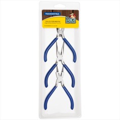 Jogo de alicate bico com 3 peças - 43408/120 Jogo de alicate bico com 3 peças - 43408/120